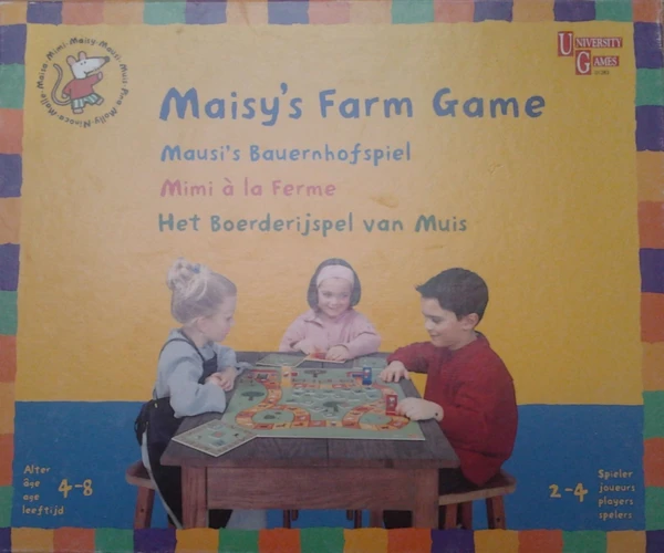 Cover image of Maisy's farm game board game