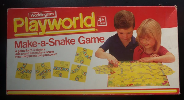 Cover image of Make-a-snake Game board game