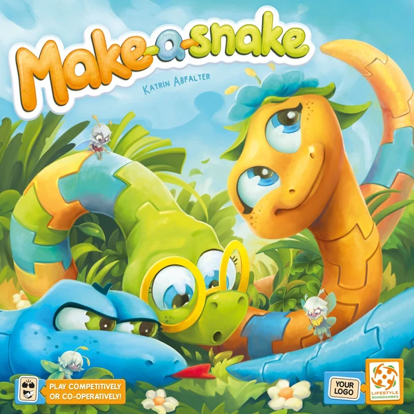 Cover image of Make-a-Snake board game