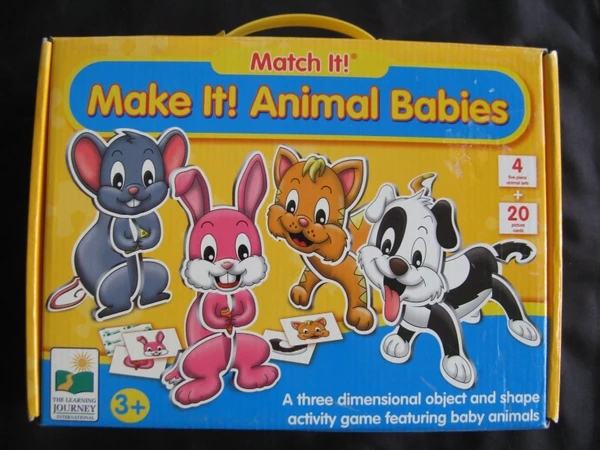 Cover image of Make It!  Animal Babies board game