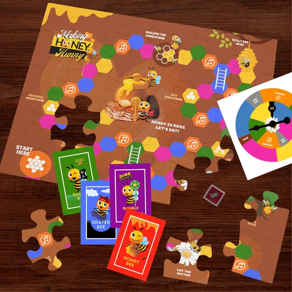 Cover image of Making Honey Hunny board game