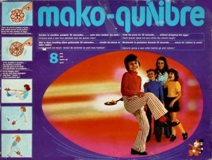 Cover image of Mako-quilibre board game