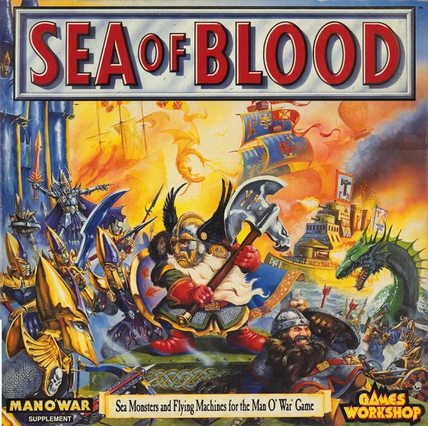 Cover image of Man O' War: Sea of Blood board game
