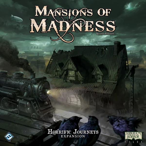 Cover image of Mansions of Madness: Second Edition – Horrific Journeys: Expansion board game