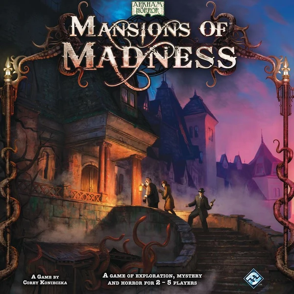 Cover image of Mansions of Madness board game