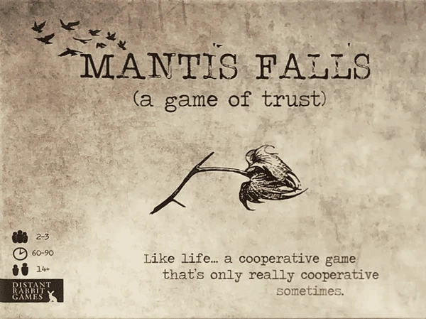 Cover image of Mantis Falls board game