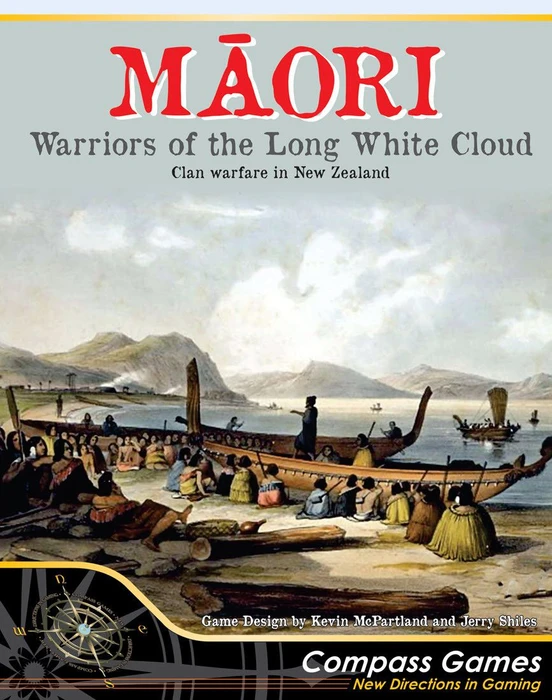 Cover image of Maori: Warriors of the Long White Cloud – Clan Warfare in New Zealand board game