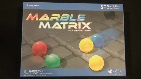 Cover image of Marble Matrix board game