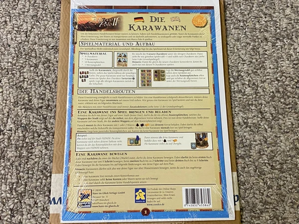Cover image of Marco Polo II: The Caravans board game