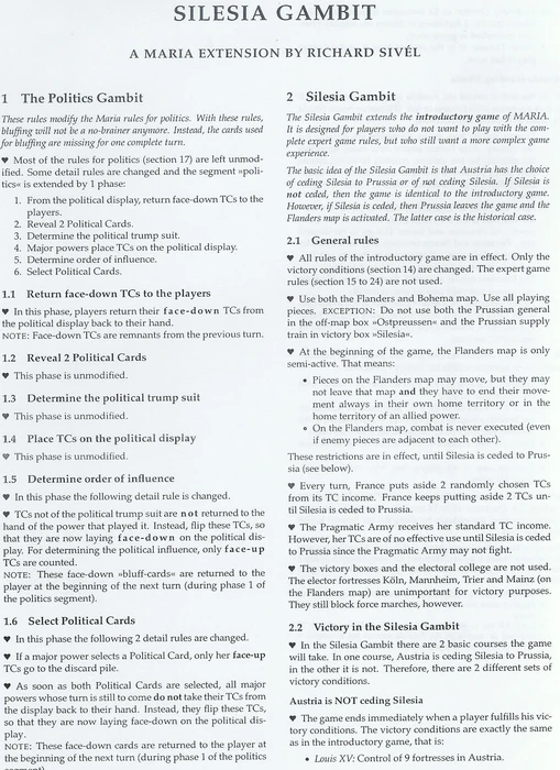 Cover image of Maria: Silesia Gambit board game