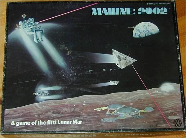 Cover image of Marine: 2002 – A Game of the First Lunar War board game