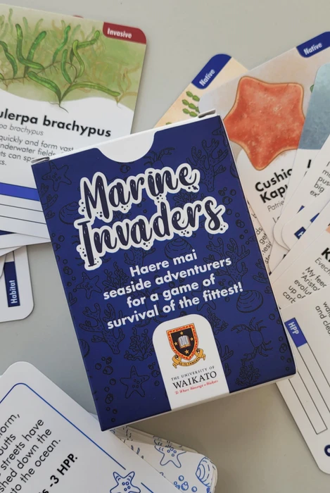 Cover image of Marine Invaders board game