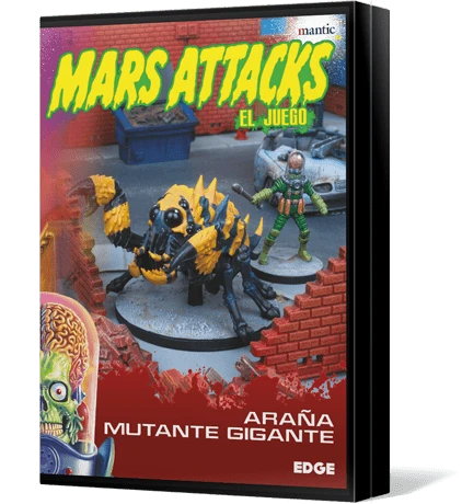 Cover image of Mars Attacks: The Miniatures Game – Giant Mutant Spider board game