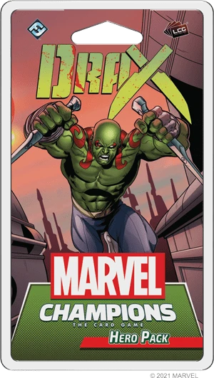 Cover image of Marvel Champions: The Card Game – Drax Hero Pack board game