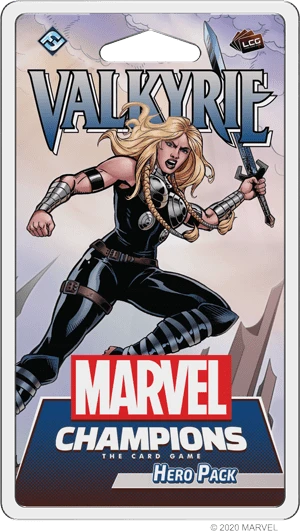 Cover image of Marvel Champions: The Card Game – Valkyrie Hero Pack board game