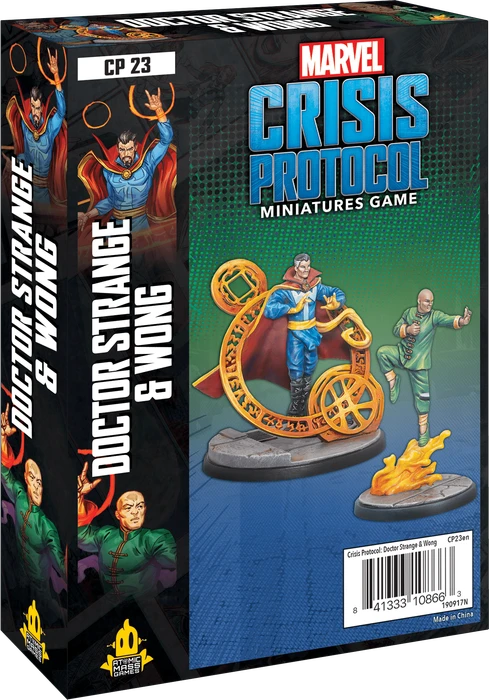 Cover image of Marvel: Crisis Protocol – Doctor Strange & Wong board game