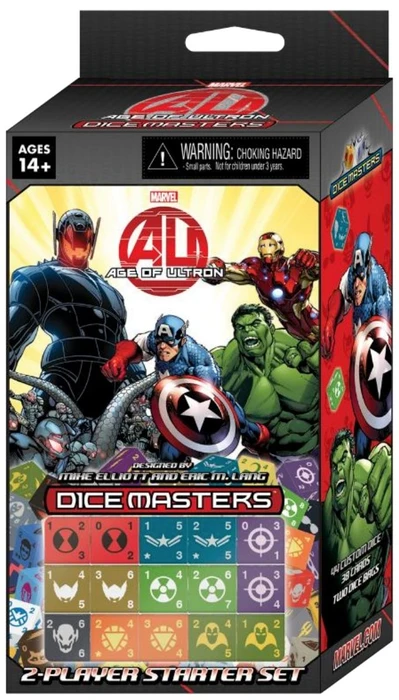 Cover image of Marvel Dice Masters: Age of Ultron board game