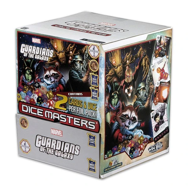 Cover image of Marvel Dice Masters: Guardians of the Galaxy board game