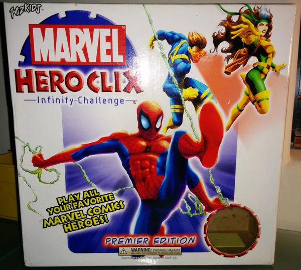Cover image of Marvel Heroclix: Infinity Challenge – Premiere Edition board game