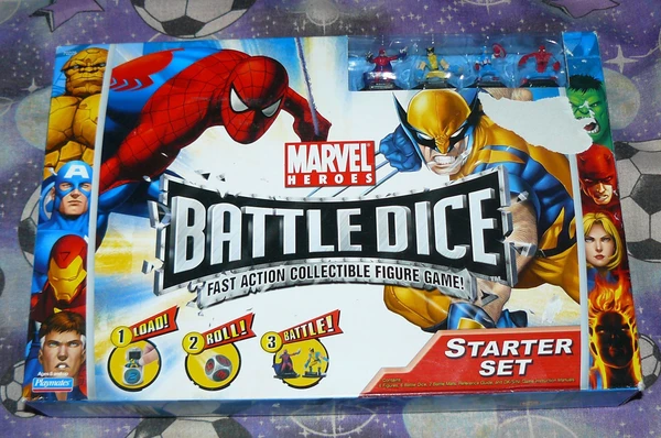 Cover image of Marvel Heroes Battle Dice board game