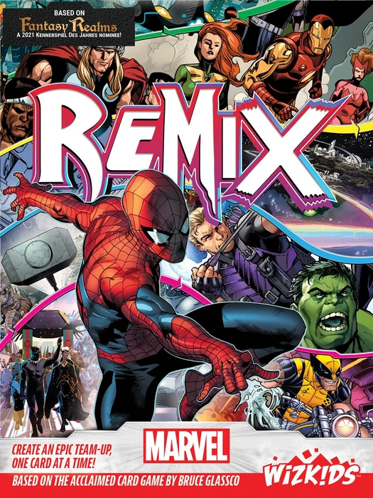 Cover image of Marvel: Remix board game