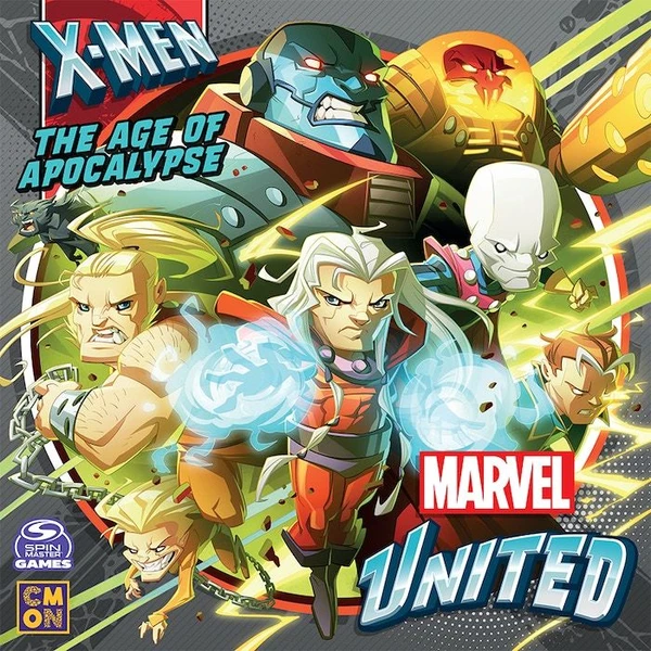 Cover image of Marvel United: X-Men – The Age of Apocalypse board game