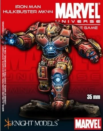 Cover image of Marvel Universe Miniature Game: Iron Man Mk44 Hulkbuster Armor board game