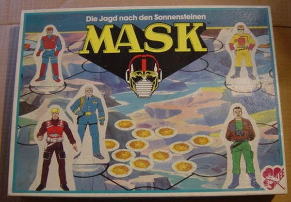 Cover image of MASK: Die Jagd nach den Sonnensteinen board game