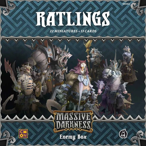 Cover image of Massive Darkness: Enemy Box – Ratlings board game