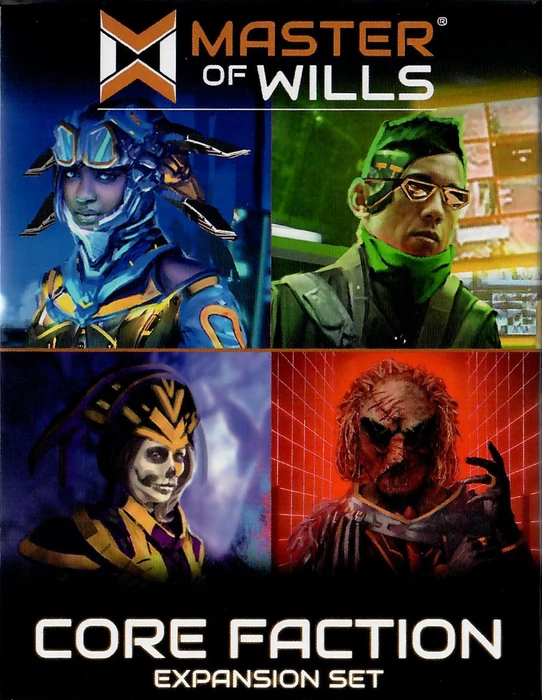 Cover image of Master of Wills: Core Faction Expansion Set board game