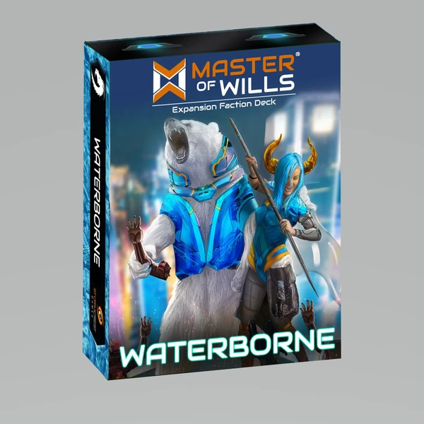 Cover image of Master of Wills: Waterborne Expansion Faction Deck board game