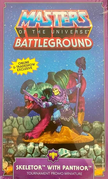 Cover image of Masters of the Universe: Battleground – Skeletor with Panthor board game