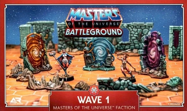 Cover image of Masters of the Universe: Battleground – Wave 1: Masters of the Universe Faction board game