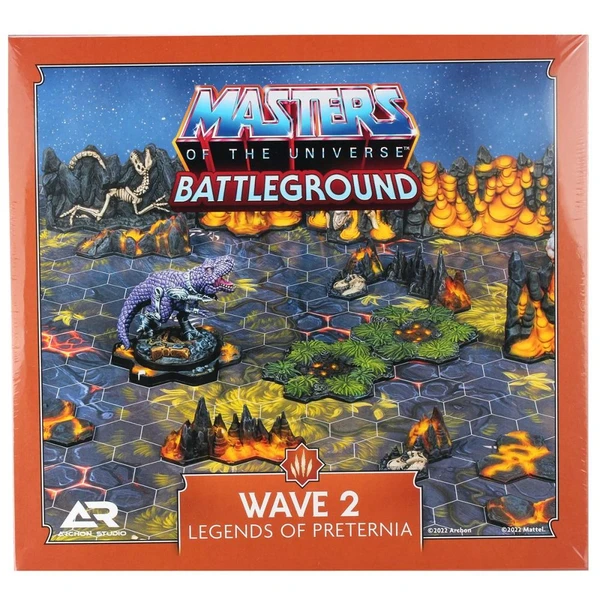 Cover image of Masters of the Universe: Battleground – Wave 2: Legends of Preternia board game