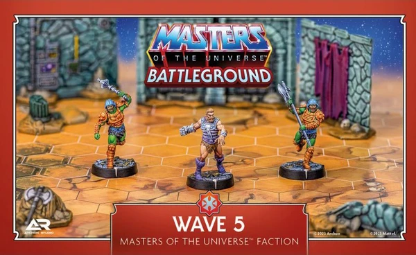 Cover image of Masters of the Universe: Battleground – Wave 5: Masters of the Universe Faction board game