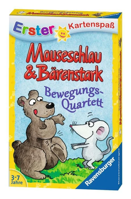 Cover image of Mauseschlau & Bärenstark: Bewegungs-Quartett board game