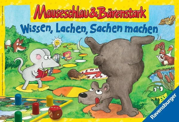 Cover image of Mauseschlau & Bärenstark: Wissen, Lachen, Sachen machen board game