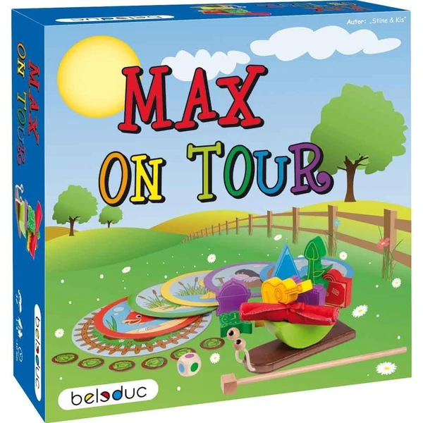 Cover image of Max on Tour board game