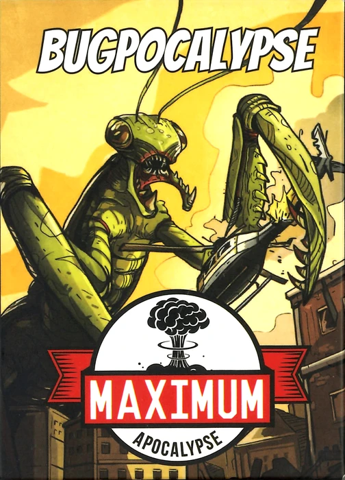 Cover image of Maximum Apocalypse: Bugpocalypse board game