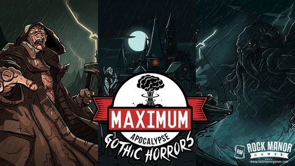 Cover image of Maximum Apocalypse: Gothic Horrors board game
