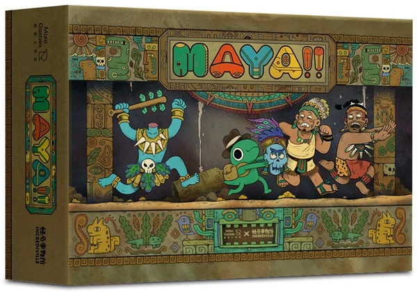 Cover image of MAYA! board game