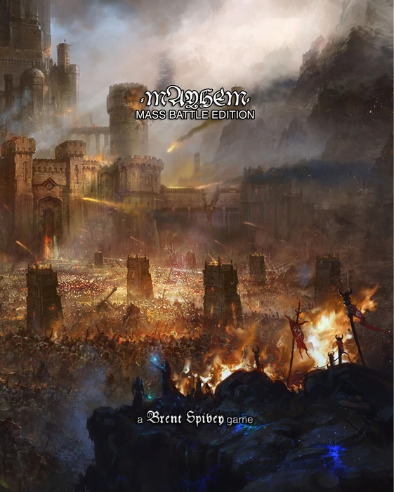 Cover image of Mayhem: Fantasy Mass Battles board game