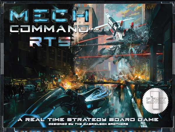 Cover image of Mech Command RTS board game