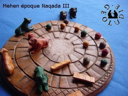 Cover image of Mehen board game