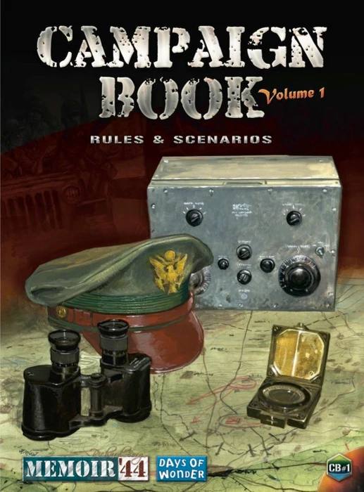 Cover image of Memoir '44: Campaign Book Volume 1 board game