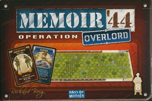 Cover image of Memoir '44: Operation Overlord board game