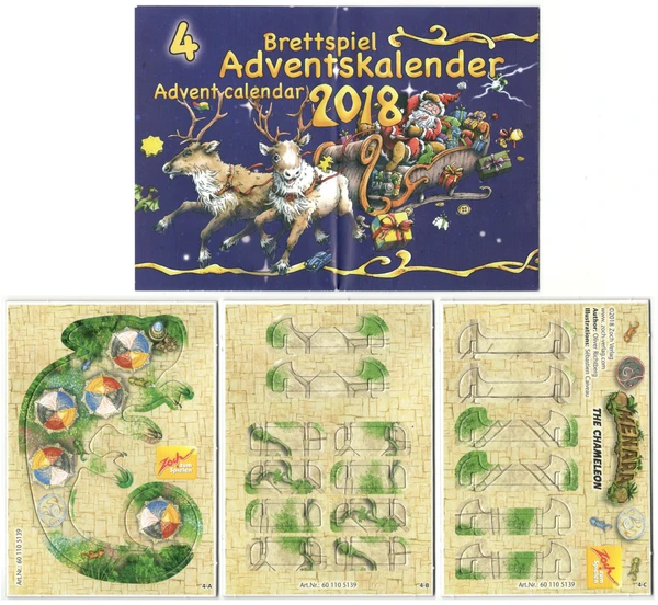 Cover image of Menara: The Chameleon board game