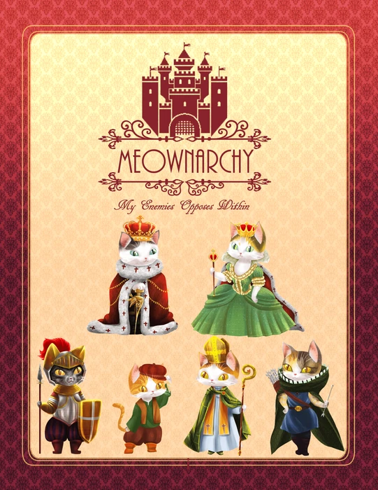 Cover image of Meownarchy board game