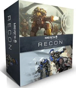 Cover image of MERCS: Recon – Counter Threat board game