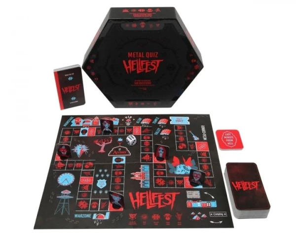 Cover image of Metal quizz Hellfest board game